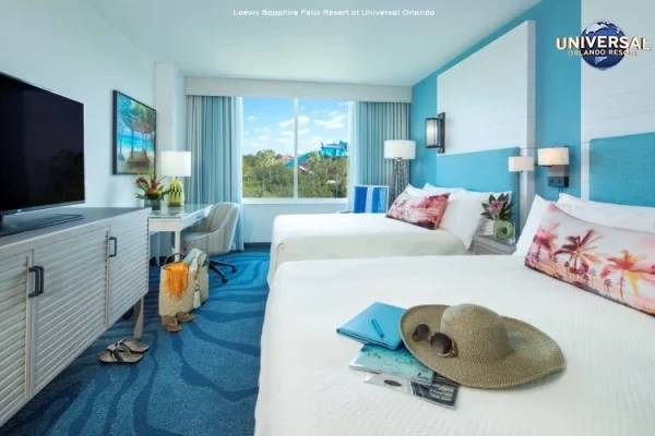 Loews Sapphire Falls Resort at Universal Orlando Bedroom